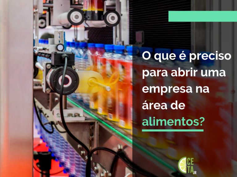 O que é preciso para abrir uma empresa na área de alimentos?