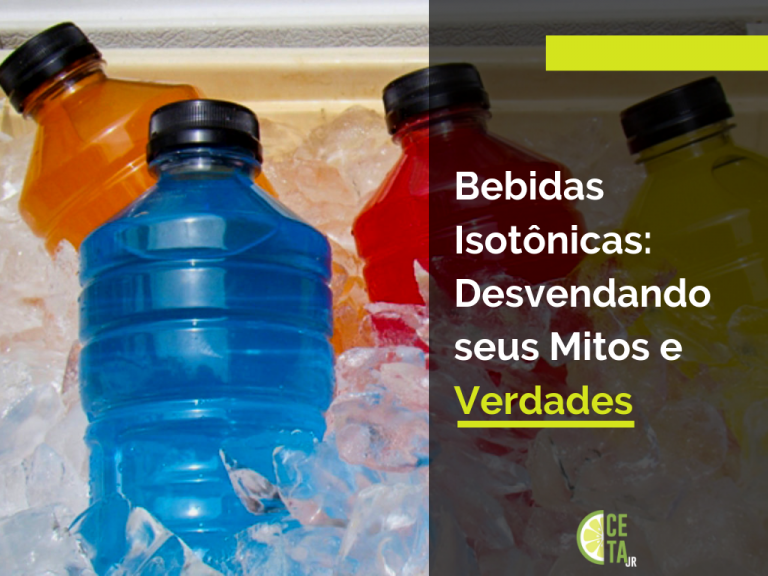 Você já ouviu falar em bebidas isotônicas? Com a finalidade de desmitificar o consumo dessas bebidas, desvendamos os principais mitos e verdades sobre elas.