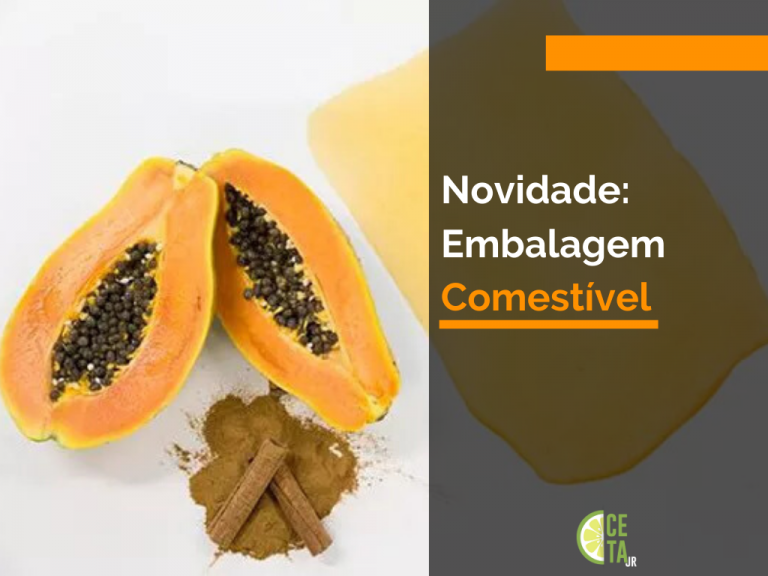 Novidade: Embalagem Comestível