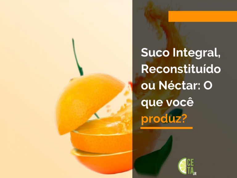 Suco integral reconstituído ou néctar: O que você produz?