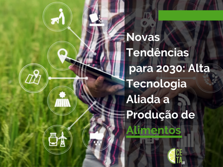 Tendências para 2030: Alta Tecnologia x Produção de Alimentos