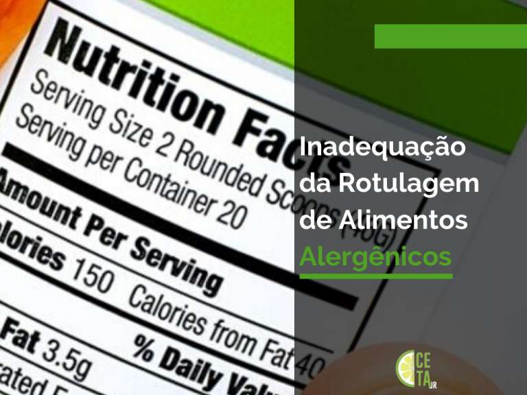 Inadequação da Rotulagem de Alimentos Alergênicos