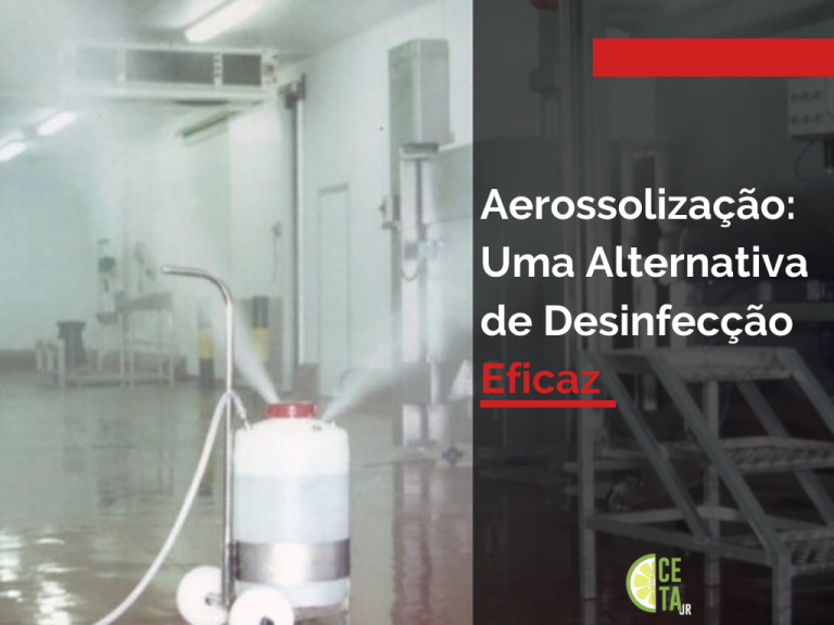 Aerossolização: Uma Alternativa de Desinfecção Eficaz