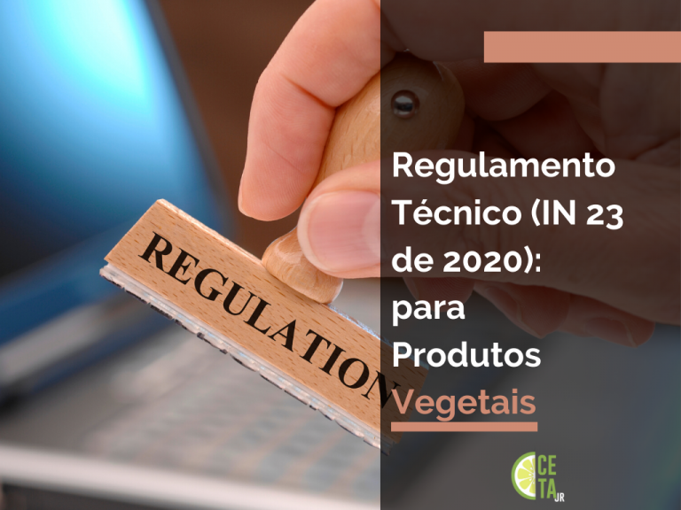 Regulamento técnico (IN 23 2020): para Produtos Vegetais