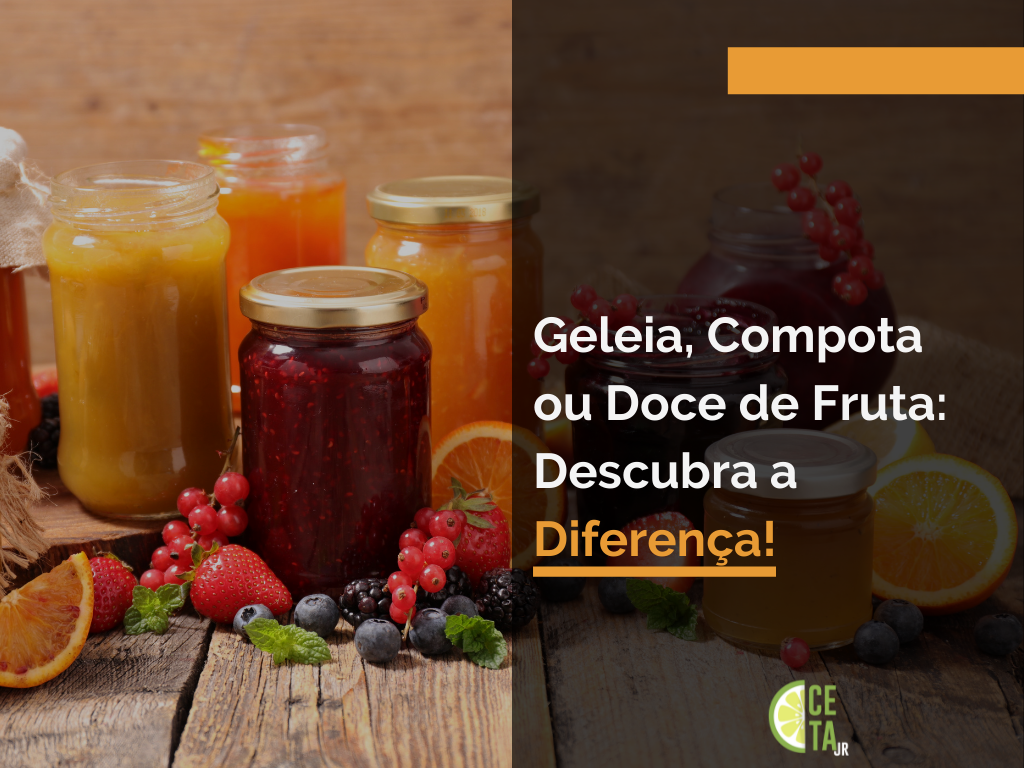 Você sabe a diferença entre GELÉIA e CHIMIA? Geléia é o doce