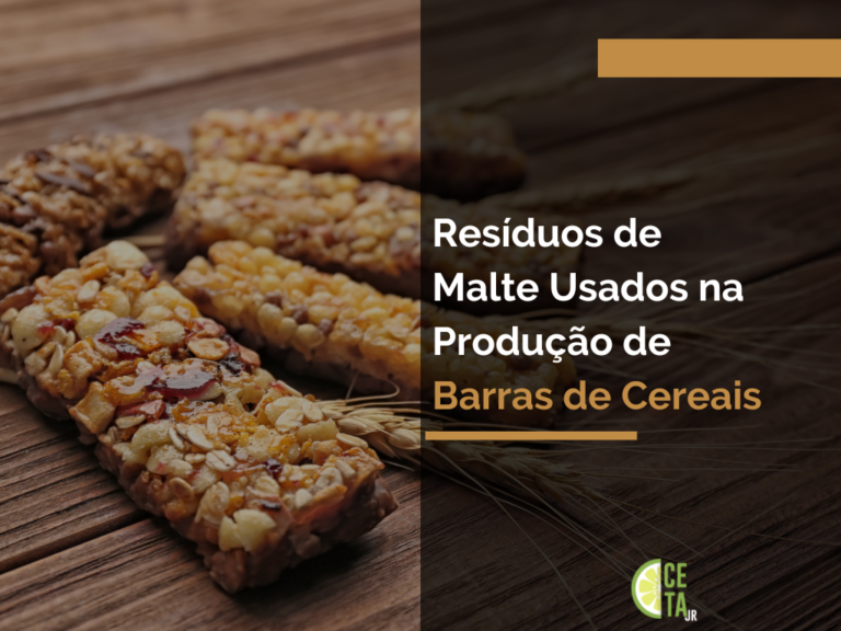 Resíduos de Malte Usados na Produção de Barras de Cereais