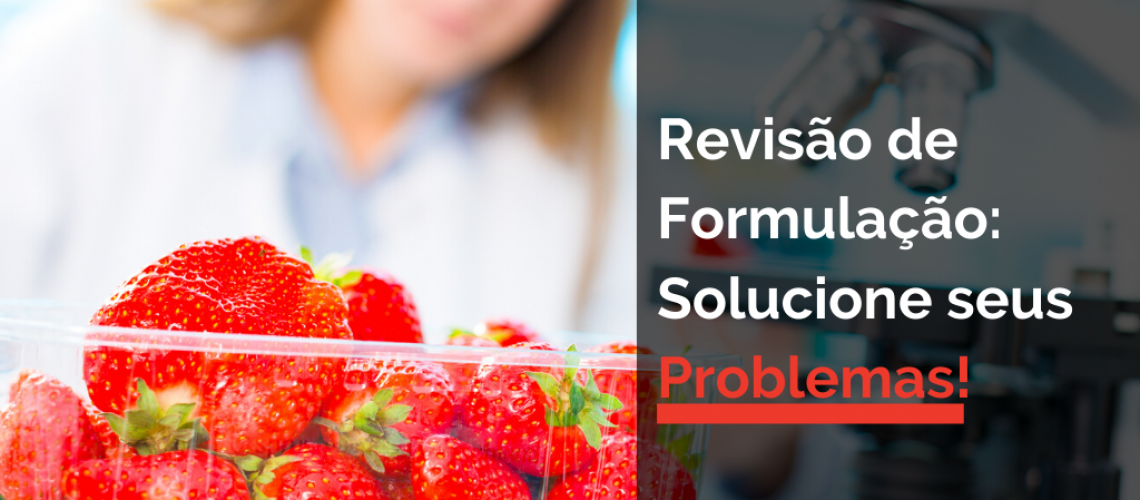 Revisão de Formulação: Solucione seus Problemas!